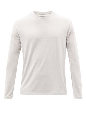 Goldwin - Delta Technical-jersey Long-sleeved T-shirt - Mens - Grey