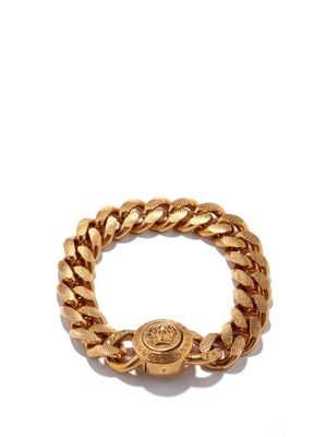 Versace - Medusa-medallion Curb-link Bracelet - Mens - Gold