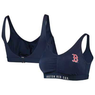 Women's G-III Sports by Carl Banks Navy Boston Red Sox All-Star Bikini Top