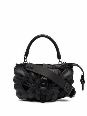 Innerraum geometric-panelled mini tote bag - Black