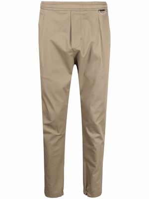 Low Brand mid-rise tapered trousers - Neutrals
