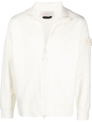 Stone Island Compass-motif sweatshirt - White