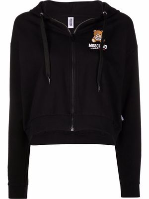 Moschino Teddy Bear motif hoodie - Black