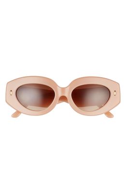 Tory Burch 51mm Gradient Cat Eye Sunglasses in Nude