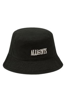 AllSaints Oppose Bucket Hat in Black