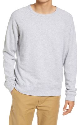 NN07 Jake 3444 Crewneck Sweatshirt in Light Grey Melange