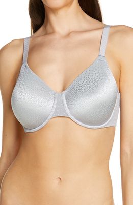 Wacoal Back Appeal Smoothing Underwire Bra in Silver Sconce