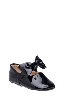 Elephantito Ballerina Crib Shoe in Patent Black