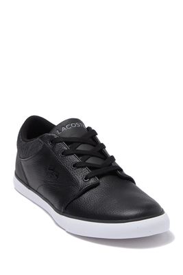 Lacoste Minzah Sneaker in Black/white