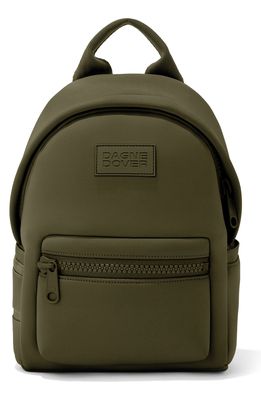 Dagne Dover Small Neoprene Backpack in Dark Moss
