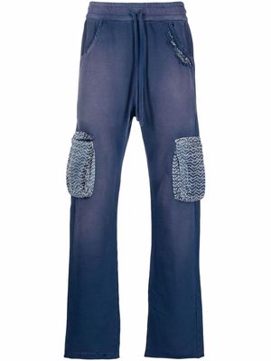 Alchemist pocket-detail track pants - Blue