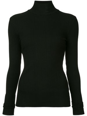 Nobody Denim Luxe Rib blouse - Black