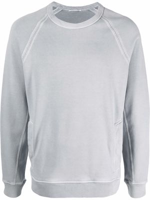 Ten C crew-neck sweatshirt - Grey