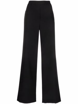 Manuel Ritz high-waisted wide trousers - Black