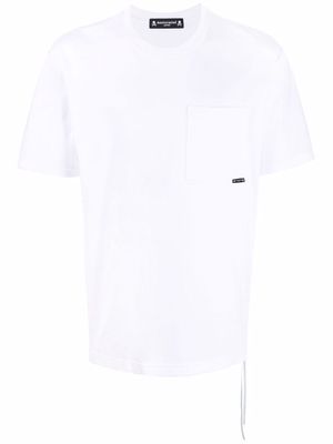 Mastermind Japan skull print pocket T-shirt - White