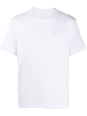 sacai chest-pocket T-shirt - White