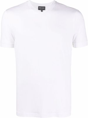 Giorgio Armani V-neck T-shirt - White