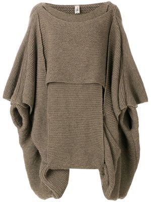 Comme Des Garçons Pre-Owned knitted sweater - Brown