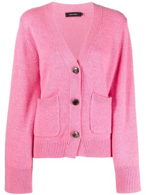 Lisa Yang Danni V-neck cashmere cardigan - Pink