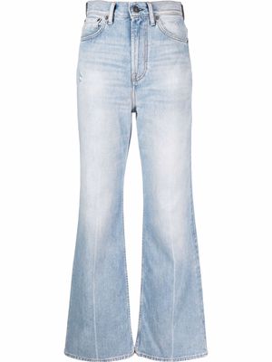 Acne Studios flared denim jeans - Blue