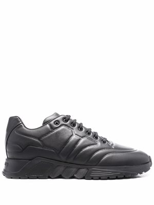 Giorgio Armani Thermoformed low-top sneakers - Black