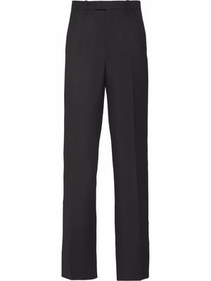 Prada straight-leg tailored trousers - Black