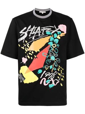 SHIATZY CHEN logo graphic print T-shirt - Black