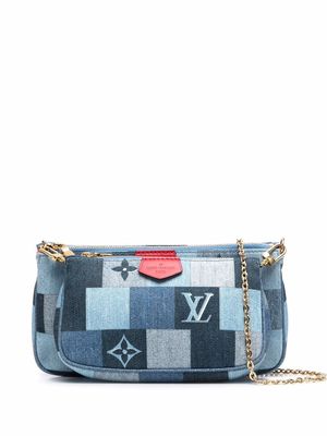 Louis Vuitton pre-owned Multi-Pochette Accessoires denim bag - Blue