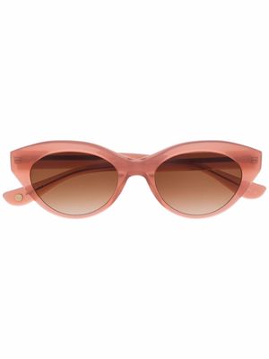 Garrett Leight tinted cat-eye frame sunglasses - Pink