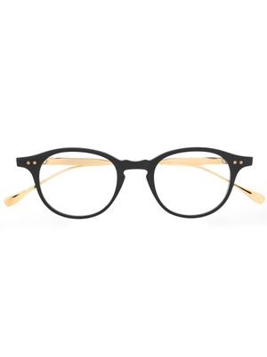 Dita Eyewear circle frames glasses - Black