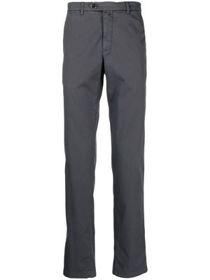 Kiton slim-fit chino trousers - Grey