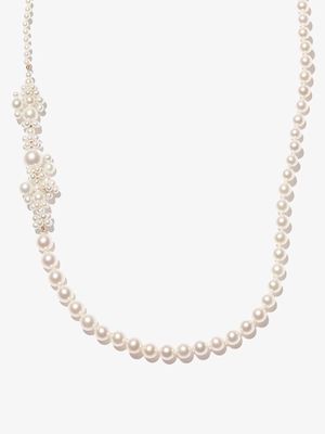 Sophie Bille Brahe 14kt yellow gold Peggy Fontaine pearl necklace