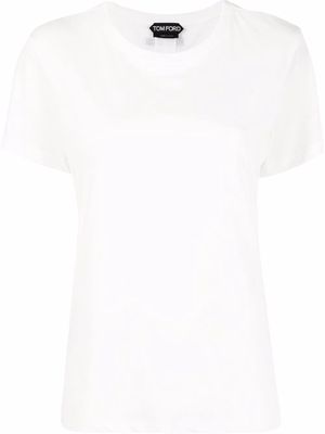 TOM FORD short-sleeve cotton T-shirt - White