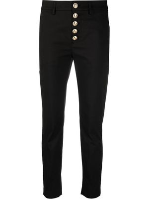 DONDUP slim-fit trousers - Black