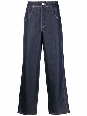 Andersson Bell straight-leg denim jeans - Blue