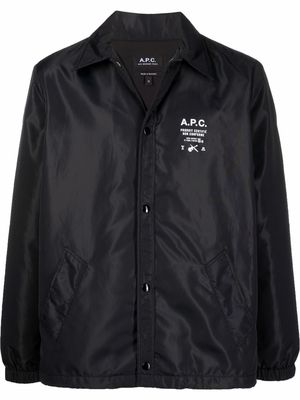 A.P.C. Vadim shirt jacket - Black