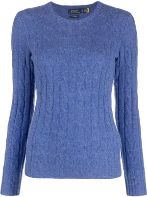 Polo Ralph Lauren cable-knit cashmere jumper - Blue