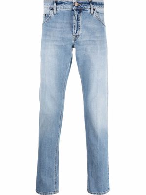 PT TORINO cropped denim jeans - Blue