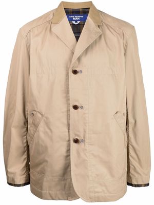 Junya Watanabe MAN cotton shirt jacket - Brown