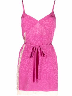 Zadig&Voltaire Reglisse silk dress - Pink