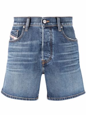 Diesel slim-fit denim shorts - Blue
