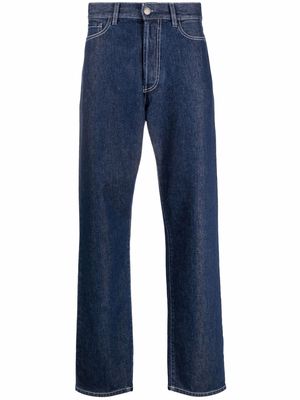 There Was One classic straight-leg jeans - Blue