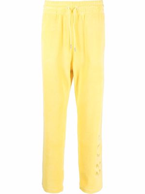 1017 ALYX 9SM logo-print straight-leg trousers - Yellow