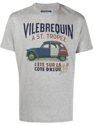 Vilebrequin graphic-print cotton T-Shirt - Grey