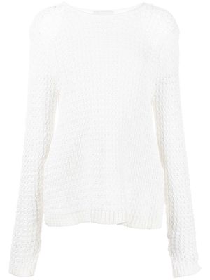 3.1 Phillip Lim open-knit jumper - White