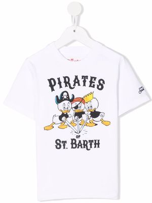 MC2 Saint Barth Kids graphic-print cotton T-shirt - White