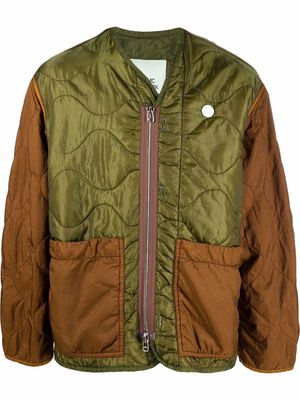 OAMC RE:WORK padded liner jacket - Green