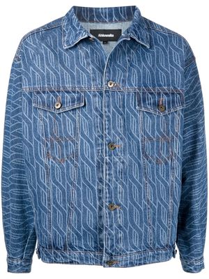 Ahluwalia organic cotton denim jacket - Blue