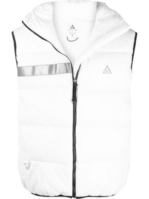 Nike padded gilet jacket - White