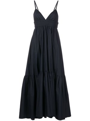 A.L.C. Rhodes tiered maxi dress - Black